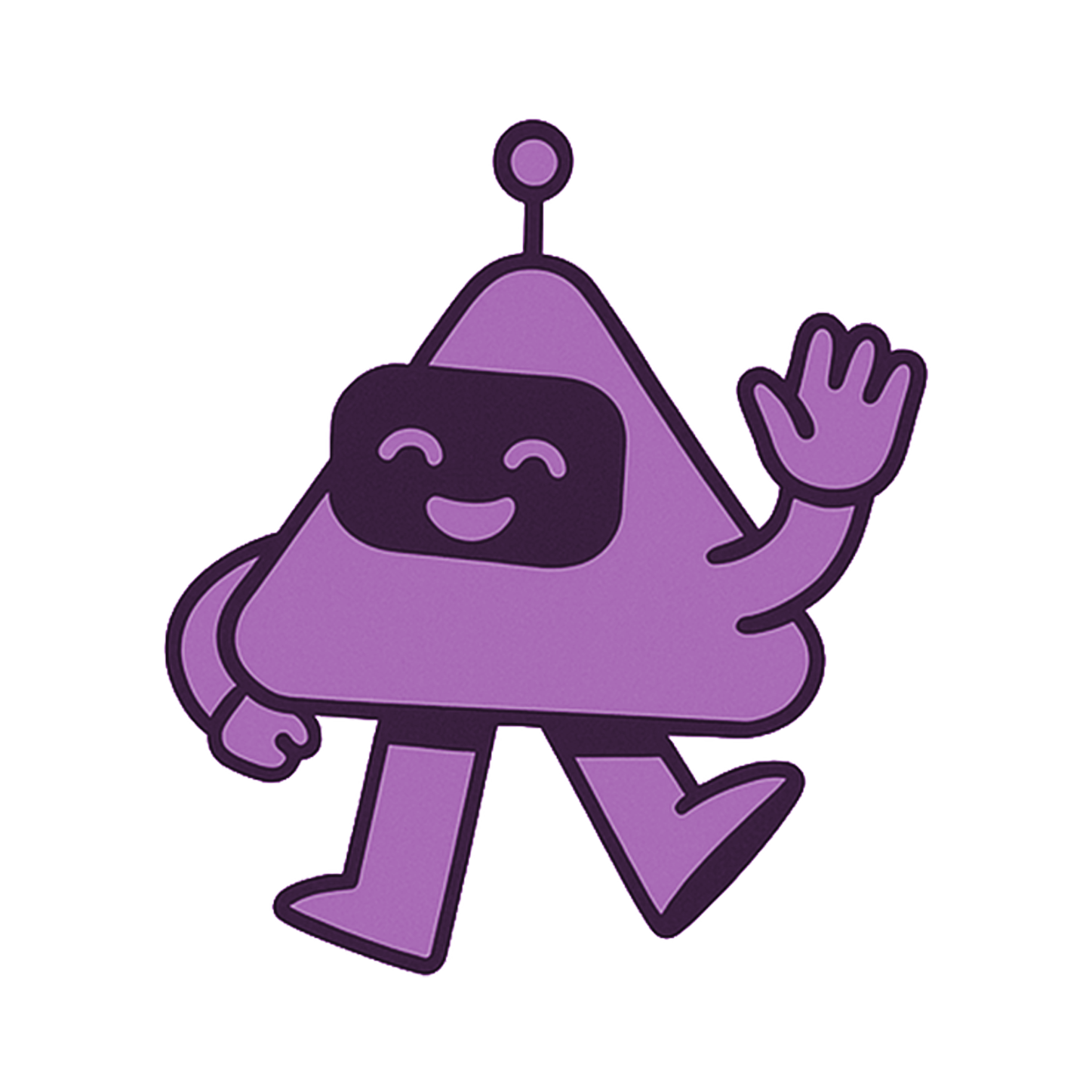 Stix mascot waving hello
